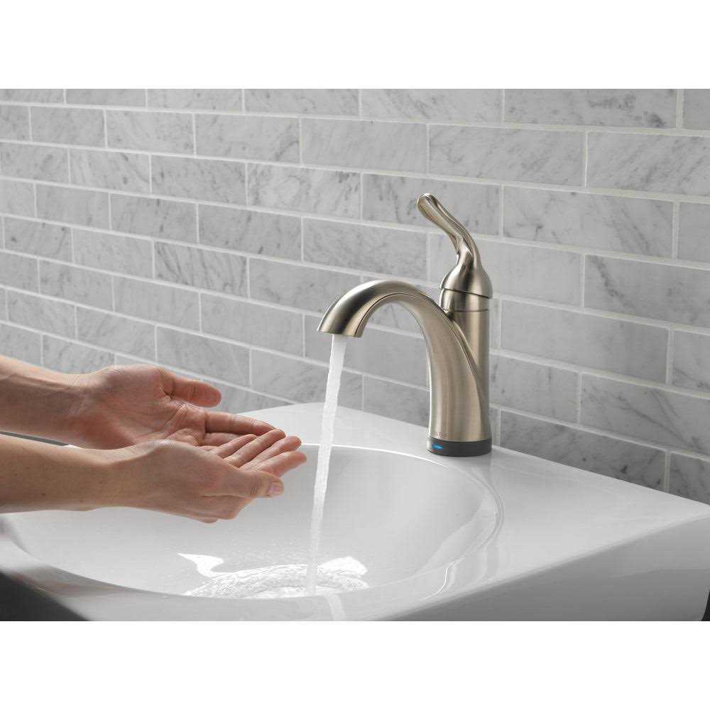 Delta Lahara Single Handle Bathroom Faucet with Touch2O.xt Technology 538 - Image 5