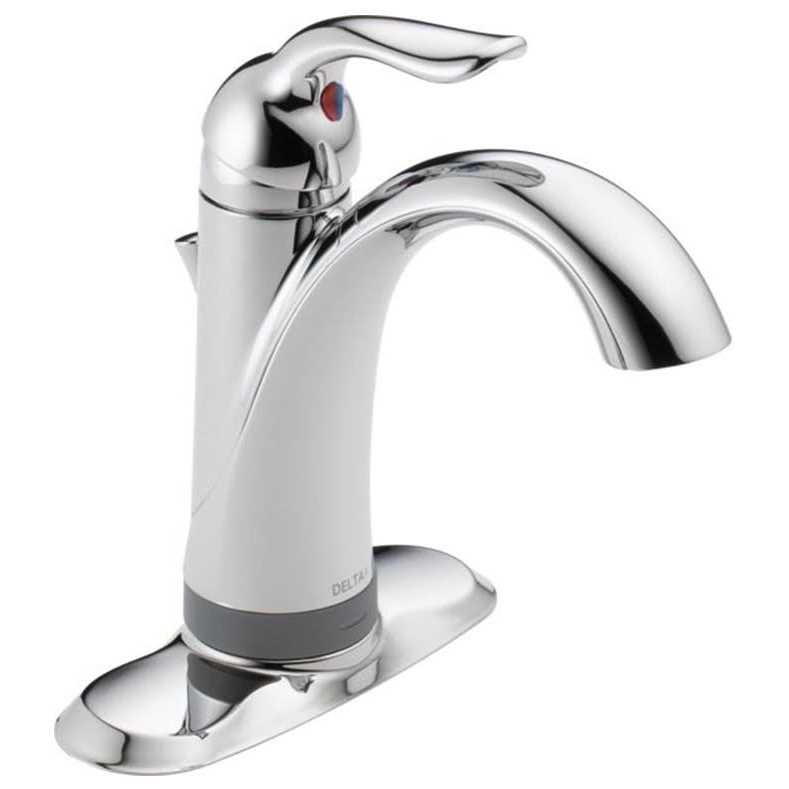 Delta Lahara Single Handle Bathroom Faucet with Touch2O.xt Technology 538 - Image 3