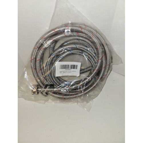 Beaquicy Washer Stainless Steel Hoses with 90 Degree Elbows 6 Ft Long Red and Blue Burst Proof - Image 5