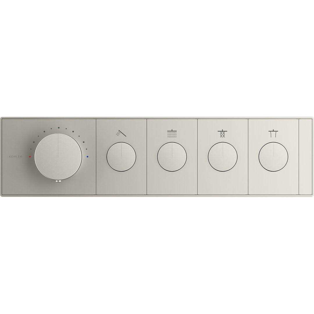 Kohler Anthem Four-Outlet Recessed mechanical Thermostatic Valve Control - Image 2