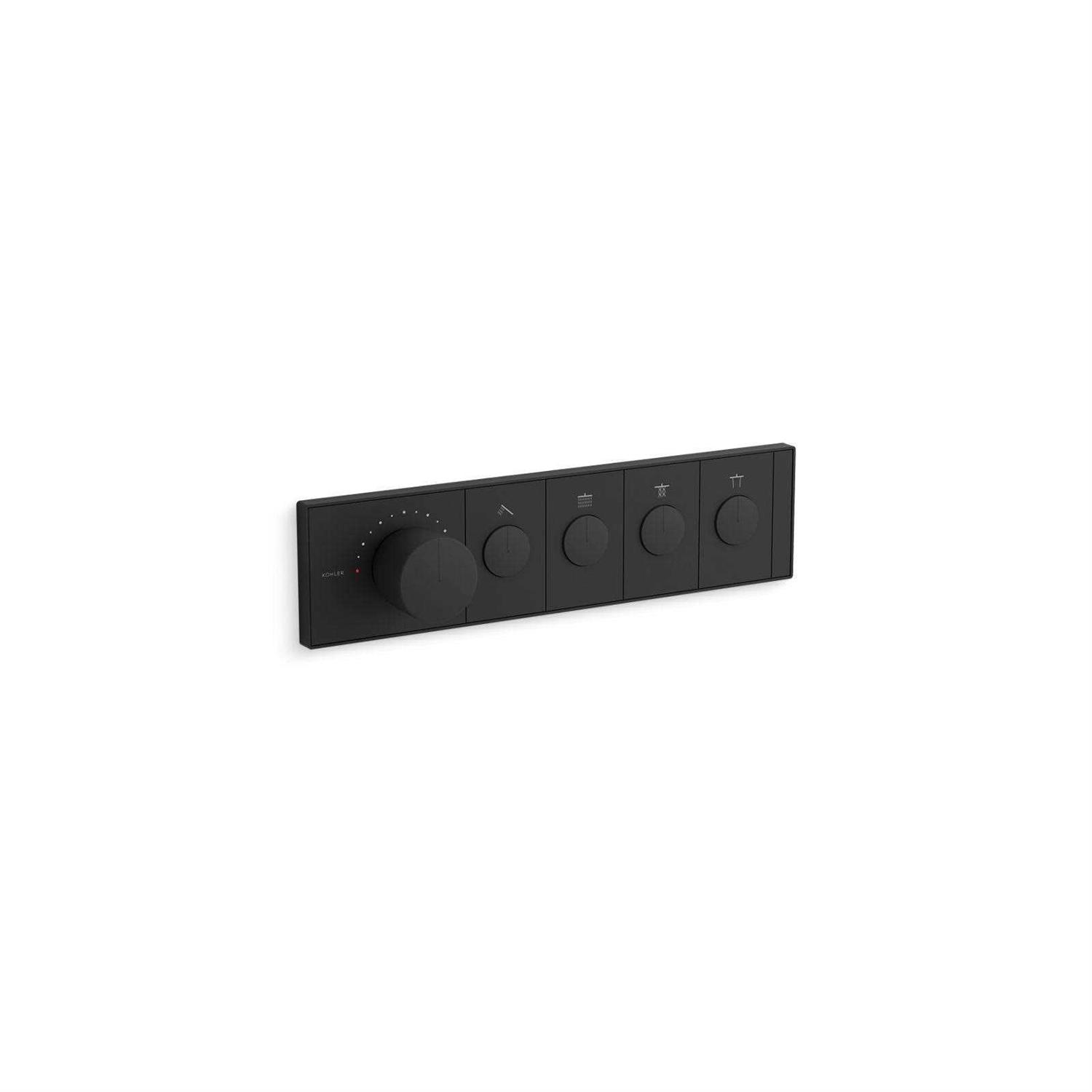 Kohler Anthem Four-Outlet Recessed mechanical Thermostatic Valve Control - Image 4