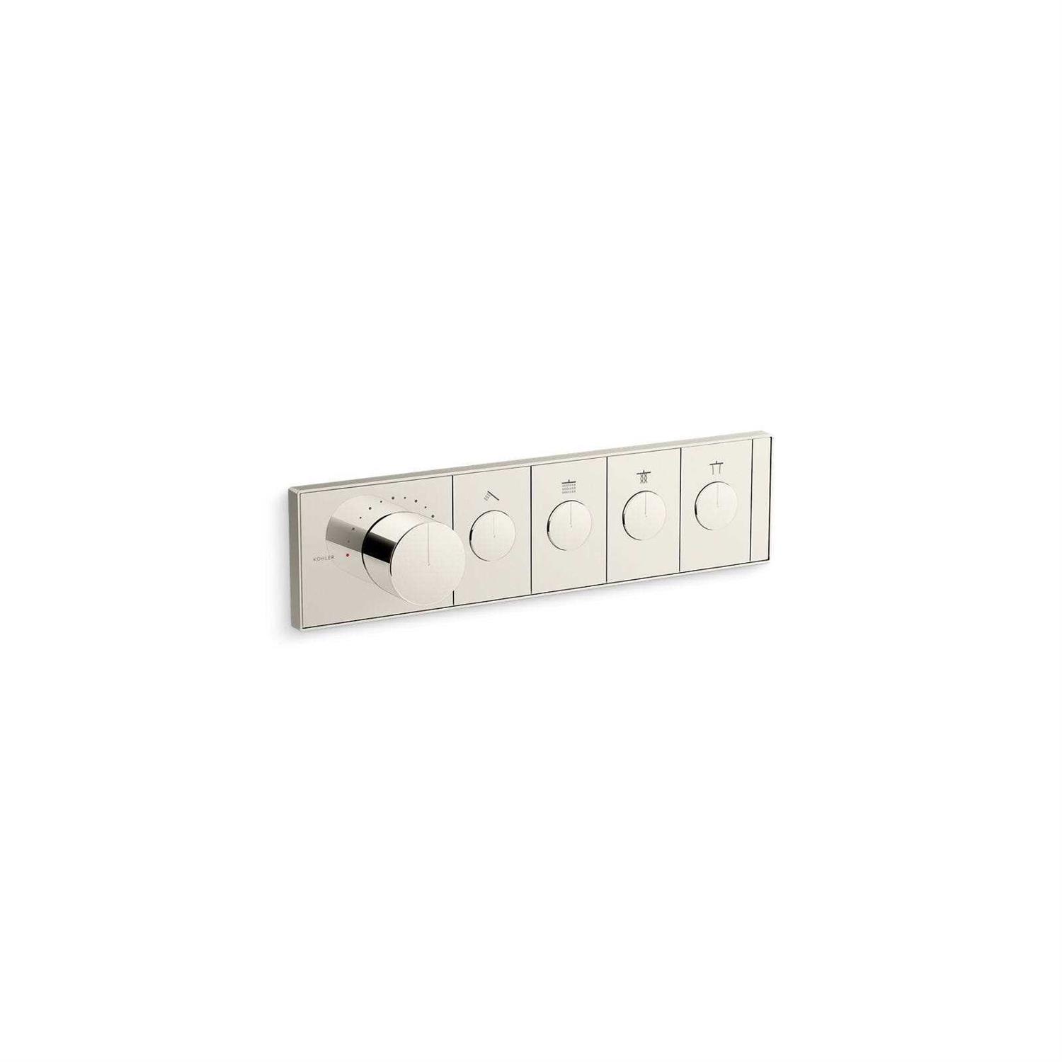 Kohler Anthem Four-Outlet Recessed mechanical Thermostatic Valve Control - Image 5