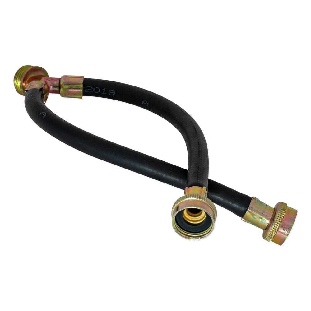 Eastman 12-in 3/4-in Fht Inlet x 3/4-in Hose Thread Outlet Rubber Washing Machine Connector - Image 3