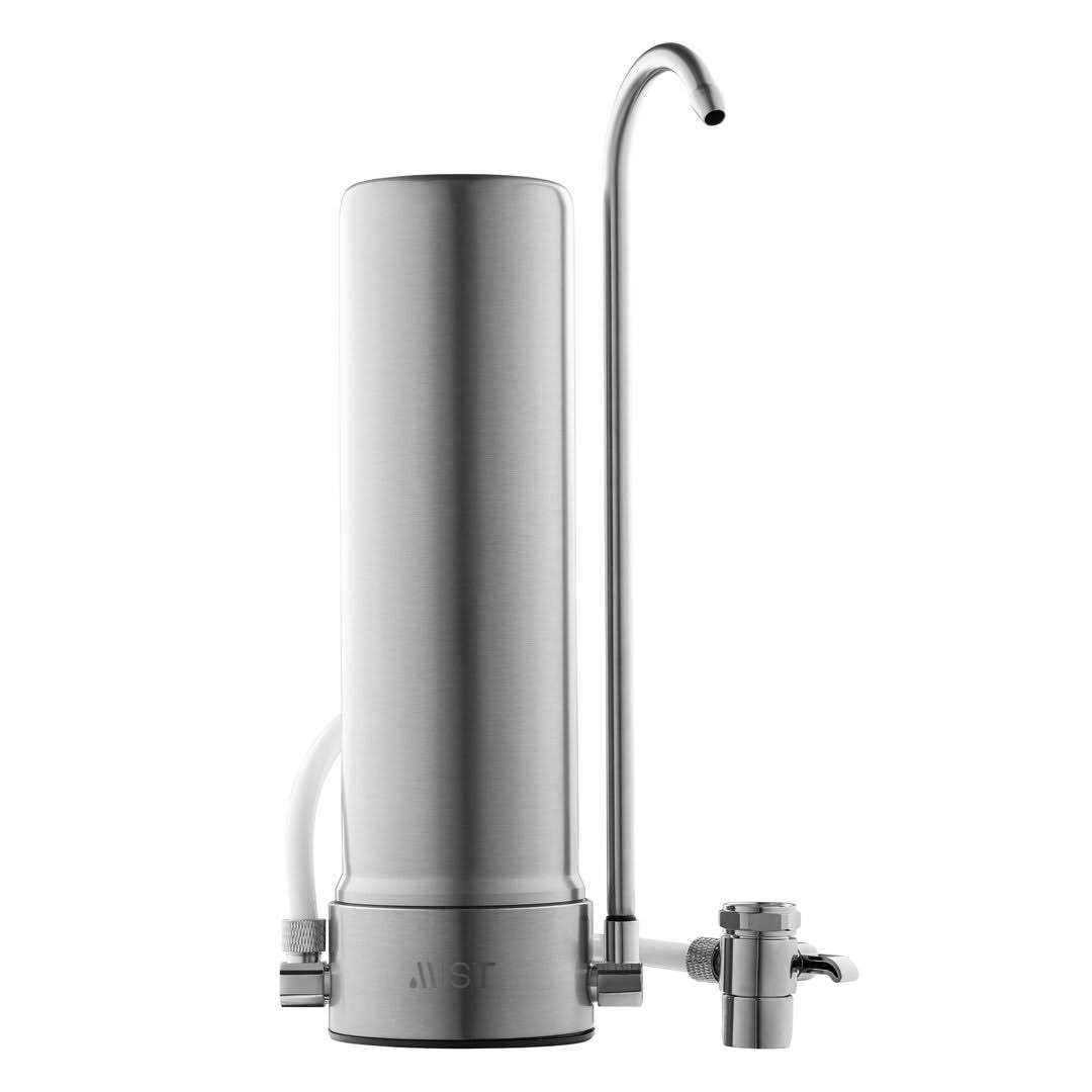 Mist Countertop Stainless Steel Water Filtration System 5 Stage Filtration