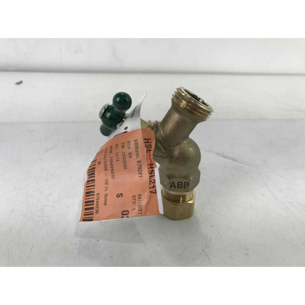Arrowhead 1/2 Copper Compression Brass Bibb 254CCLF - Image 3