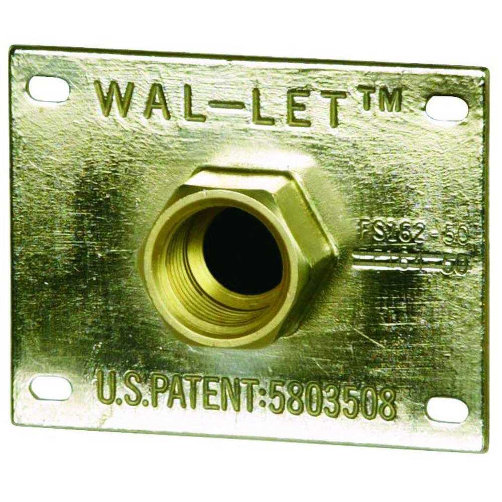 Sioux Chief Sioux 615-213 Wal-Let 1/2 FIP x 1/2 Sweat Wall Termination Fitting - Image 5