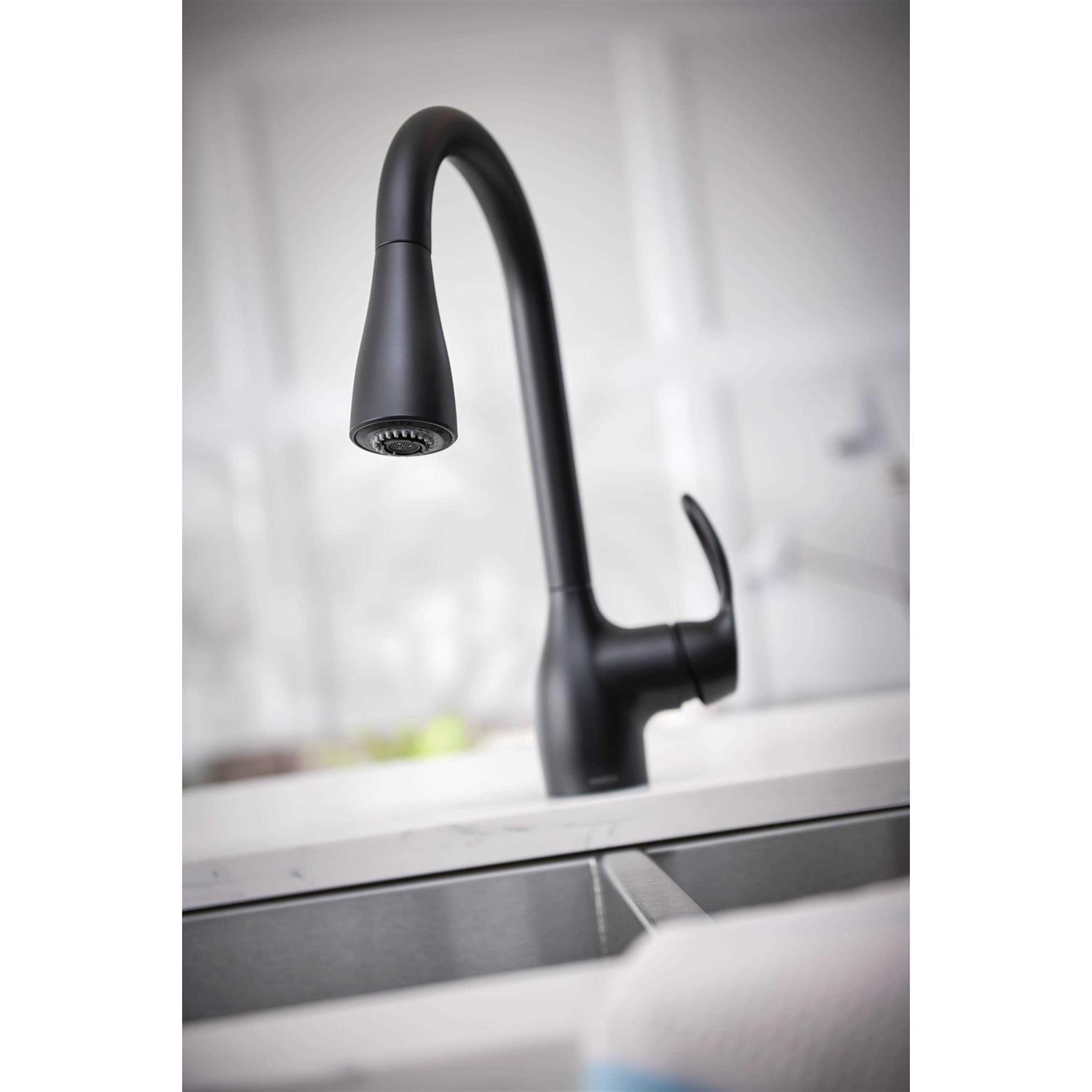 Moen CA87011SRS Kleo Single Handle Pulldown Kitchen Faucet - Image 2