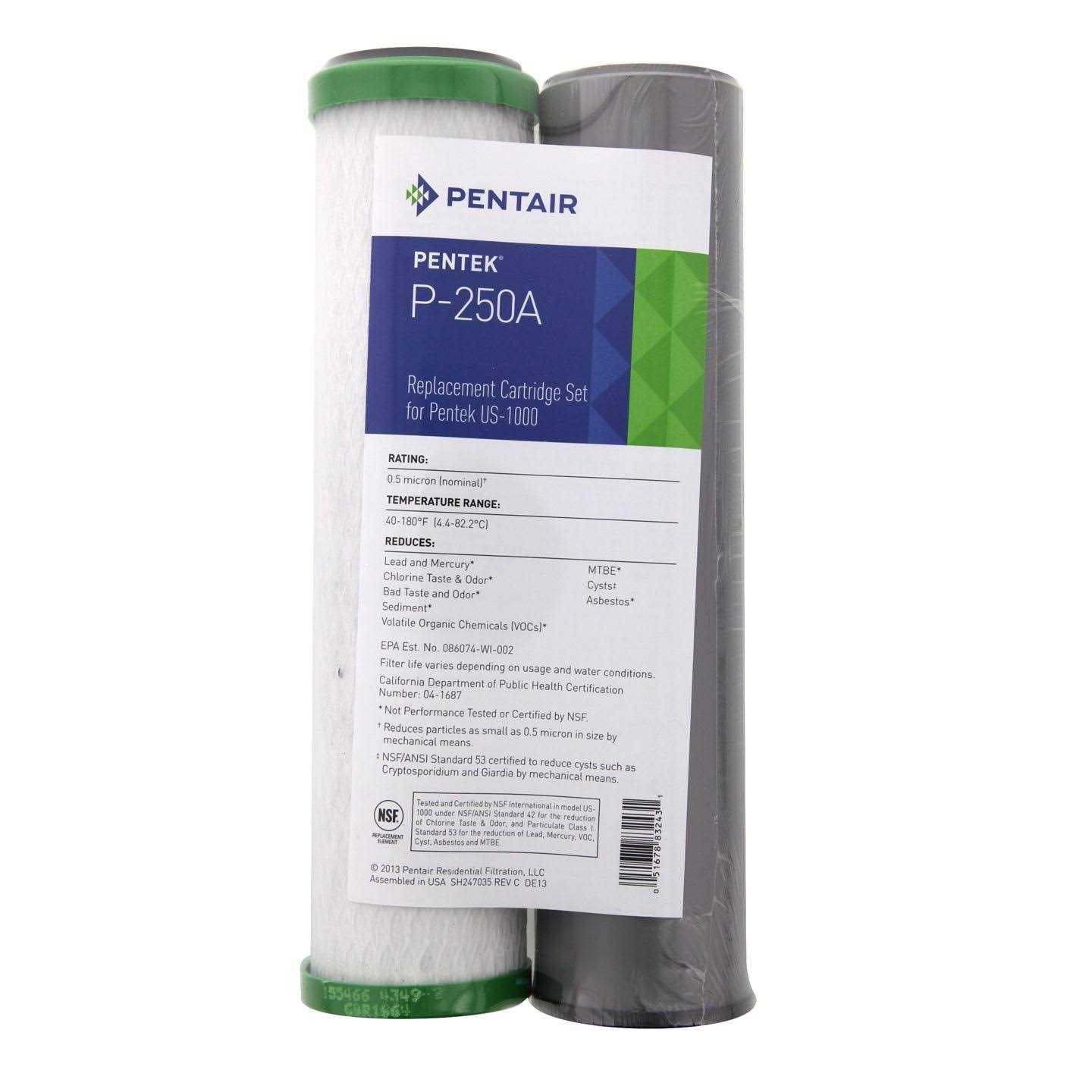 Pentek P-250A Under Sink Water Filter Set - Image 5