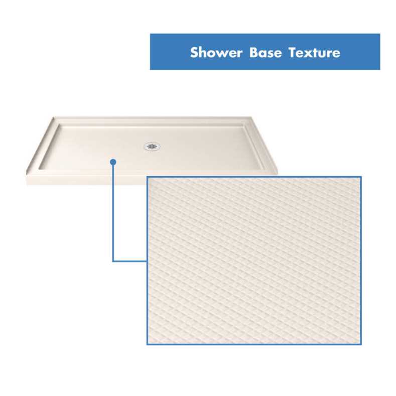 DreamLine DLT-1142420 SlimLine 42 D x 42 W x 2 3/4 H Single Threshold Shower Base - Image 4