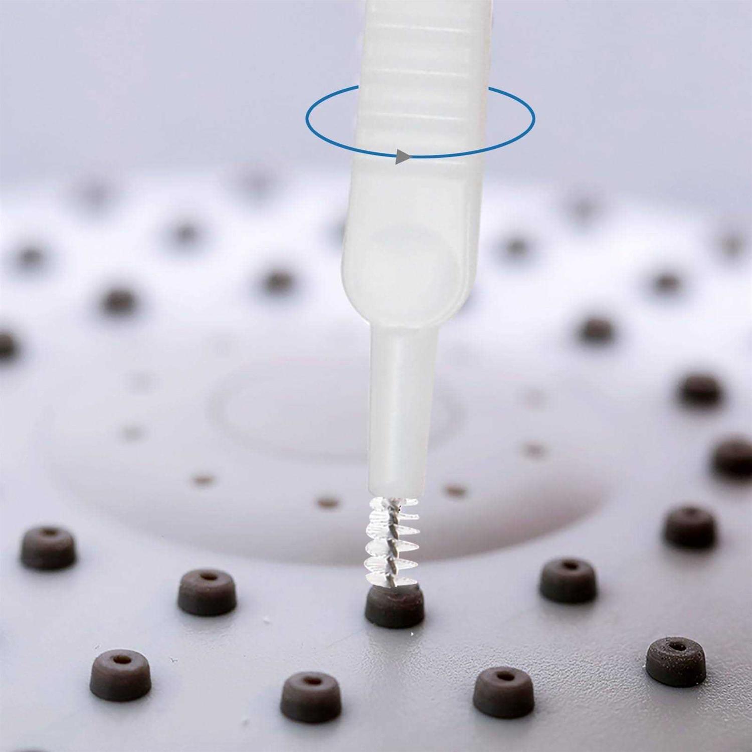 Didaey 30 Pieces Mini Shower Head Cleaning Brush Shower Head Cleaner Tool Anti Clogging Shower Nozzle Cleaning Brush Multifunctional Hole Cleaning - Image 4