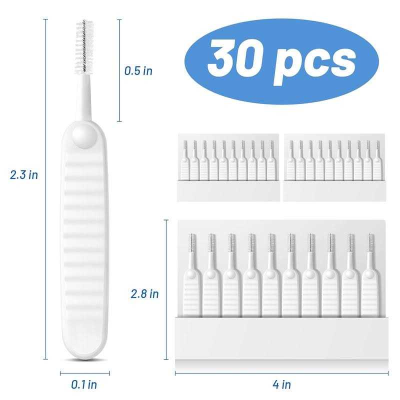 Didaey 30 Pieces Mini Shower Head Cleaning Brush Shower Head Cleaner Tool Anti Clogging Shower Nozzle Cleaning Brush Multifunctional Hole Cleaning - Image 5