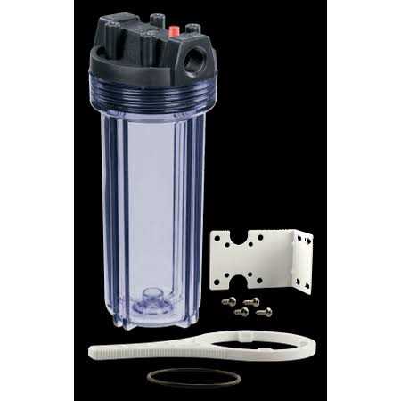 Boshart 10 Clear Filter Housing Kit 3/4 inlet - Image 4