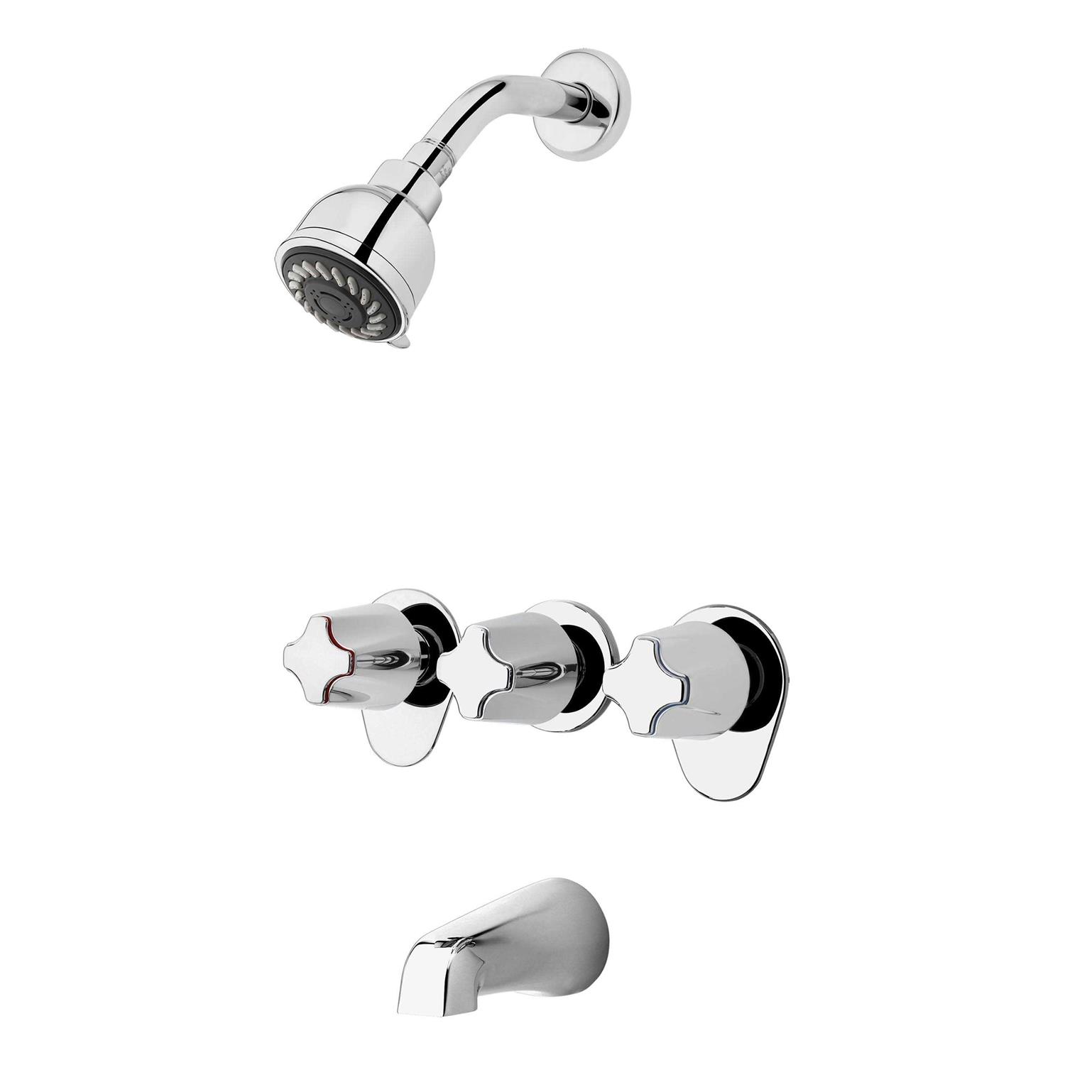 Pfister Bedford 3-Handle Tub/Shower Faucet LG01-3410 - Image 5