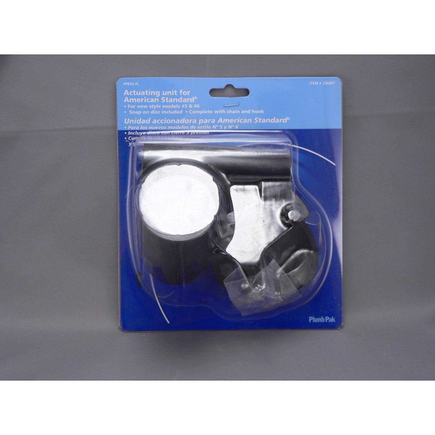 Plumb Pak Actuating Unit Black Plastic For American Standard - Image 3