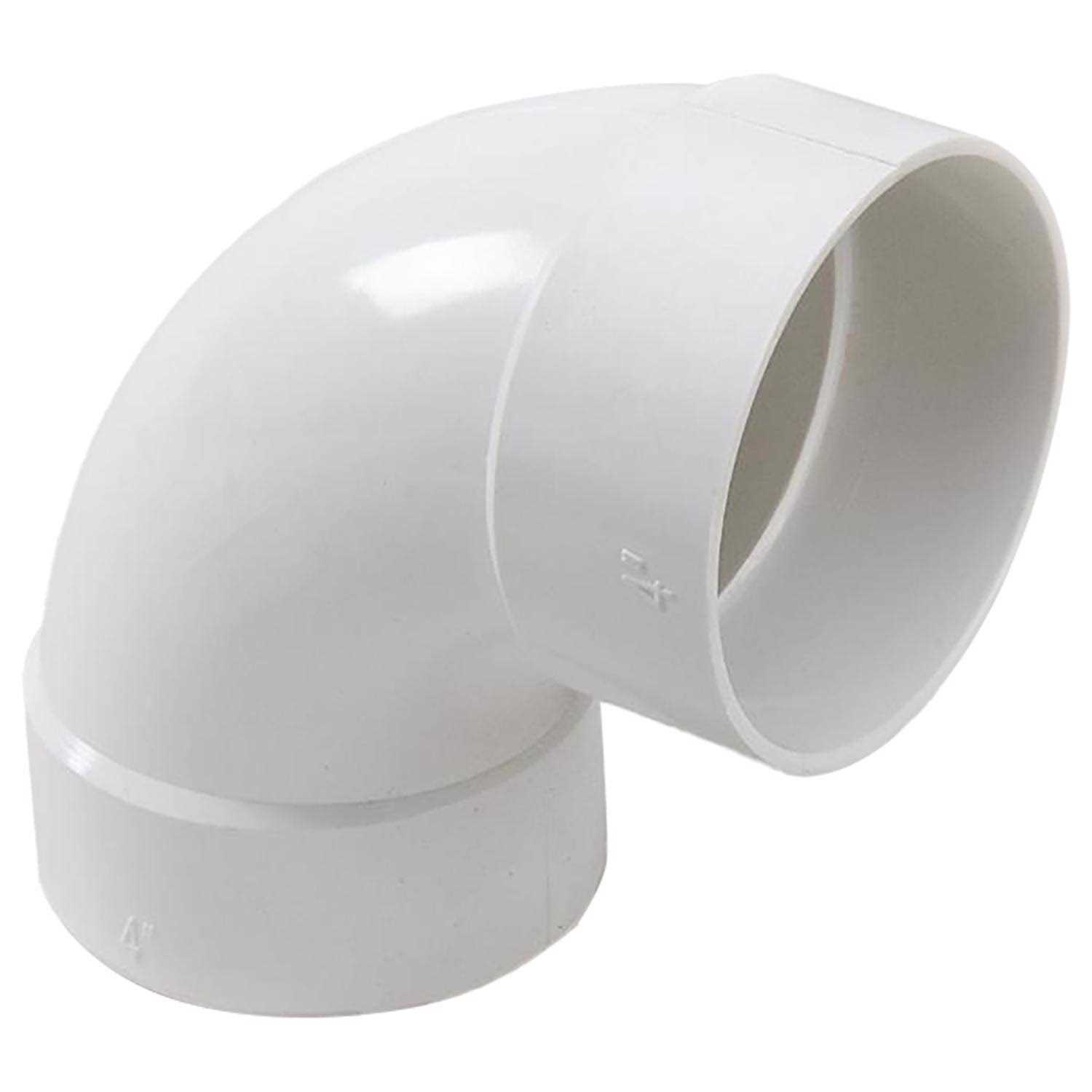 NDS 4 X 4 PVC 90-Degree Elbow - Image 4
