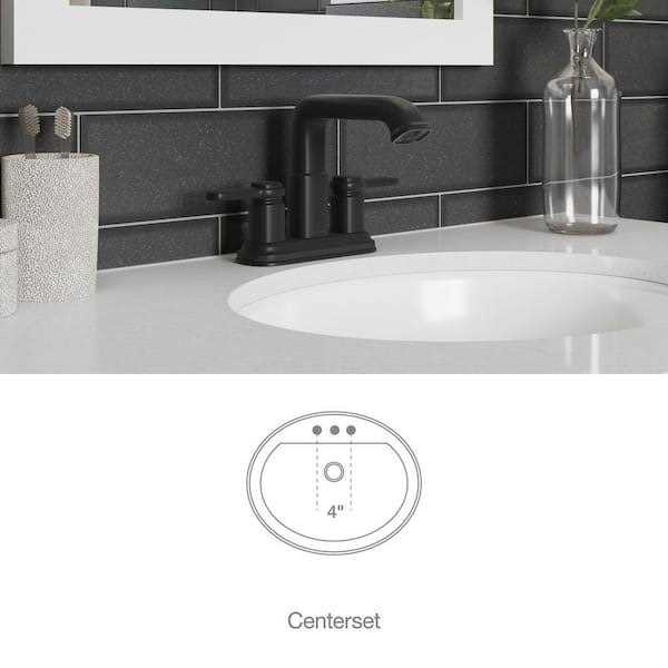 Kohler Numista 4 in. Centerset 2-Handle Bathroom Faucet - Image 4