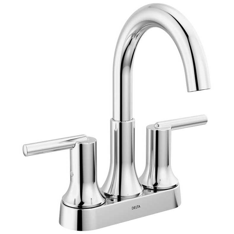 Delta Trinsic Two Handle Centerset Bathroom Faucet - Image 5