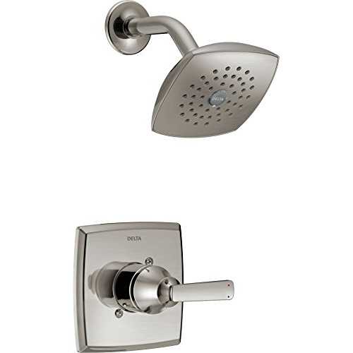 Delta DSS-Ashlyn-1401 Monitor 14 Series Single Function Pressure Balanced Shower System with Shower Head and Hand Shower - Includes Rough-In Valves - Image 3