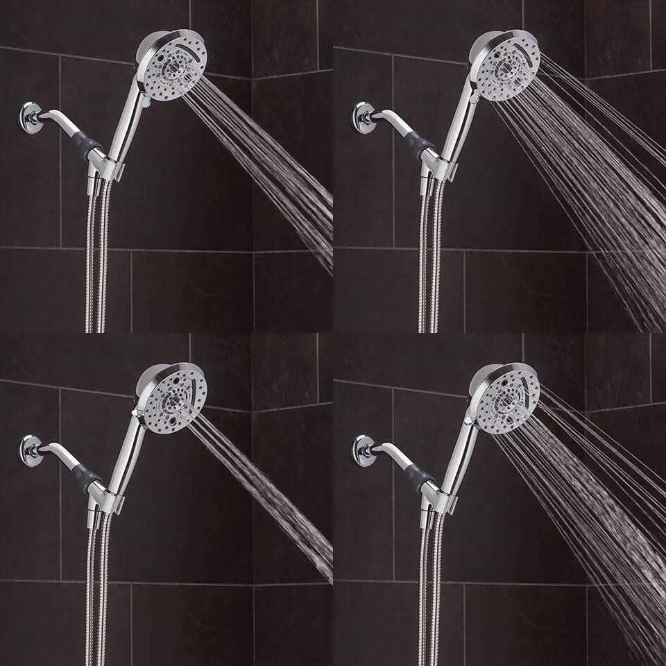 Oxygenics 10-Spray PowerBlast Handheld Shower Head 51169 - Image 3