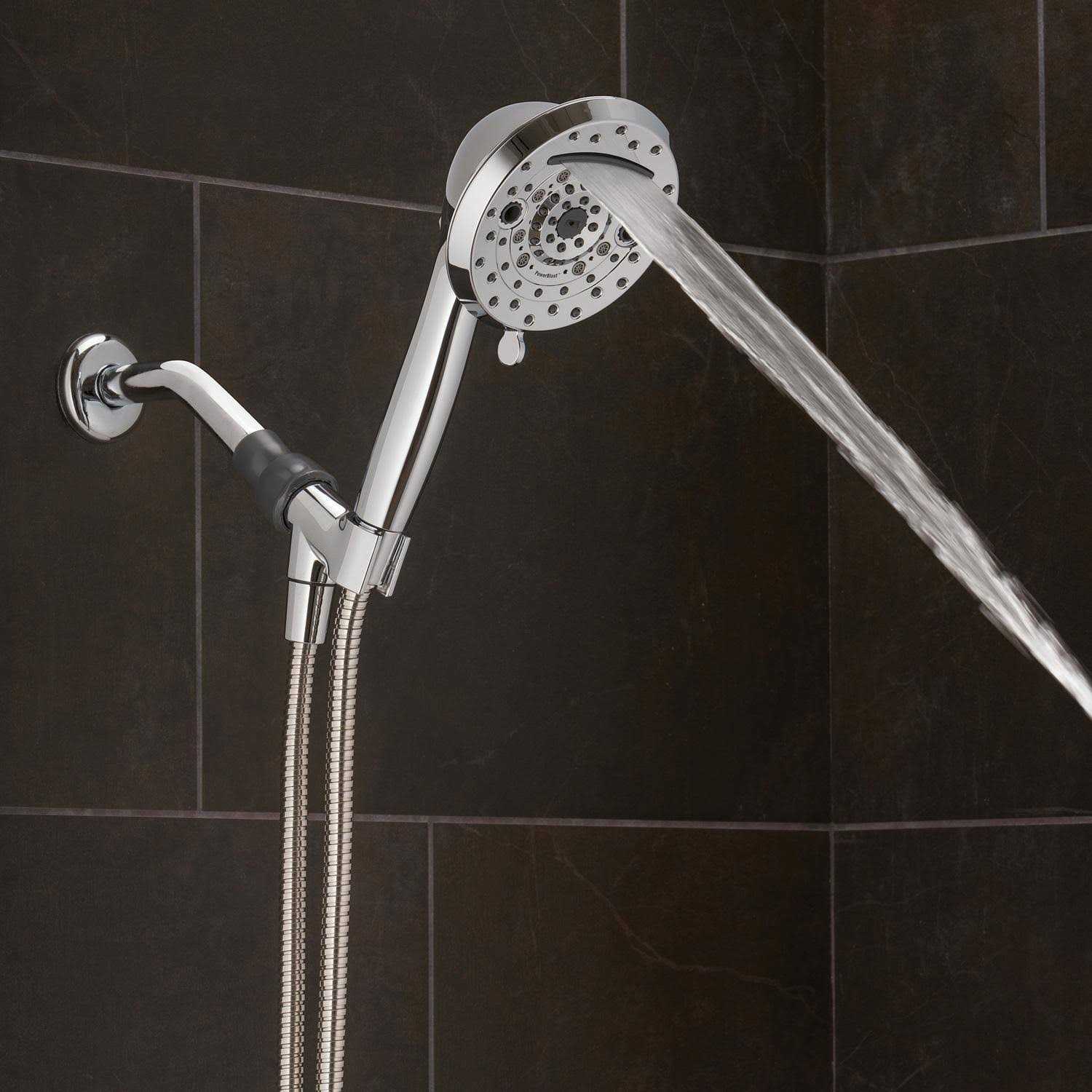 Oxygenics 10-Spray PowerBlast Handheld Shower Head 51169 - Image 5