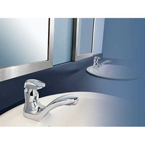 Moen M-Press Metering Single Handle Bathroom Faucet 8884 - Image 3
