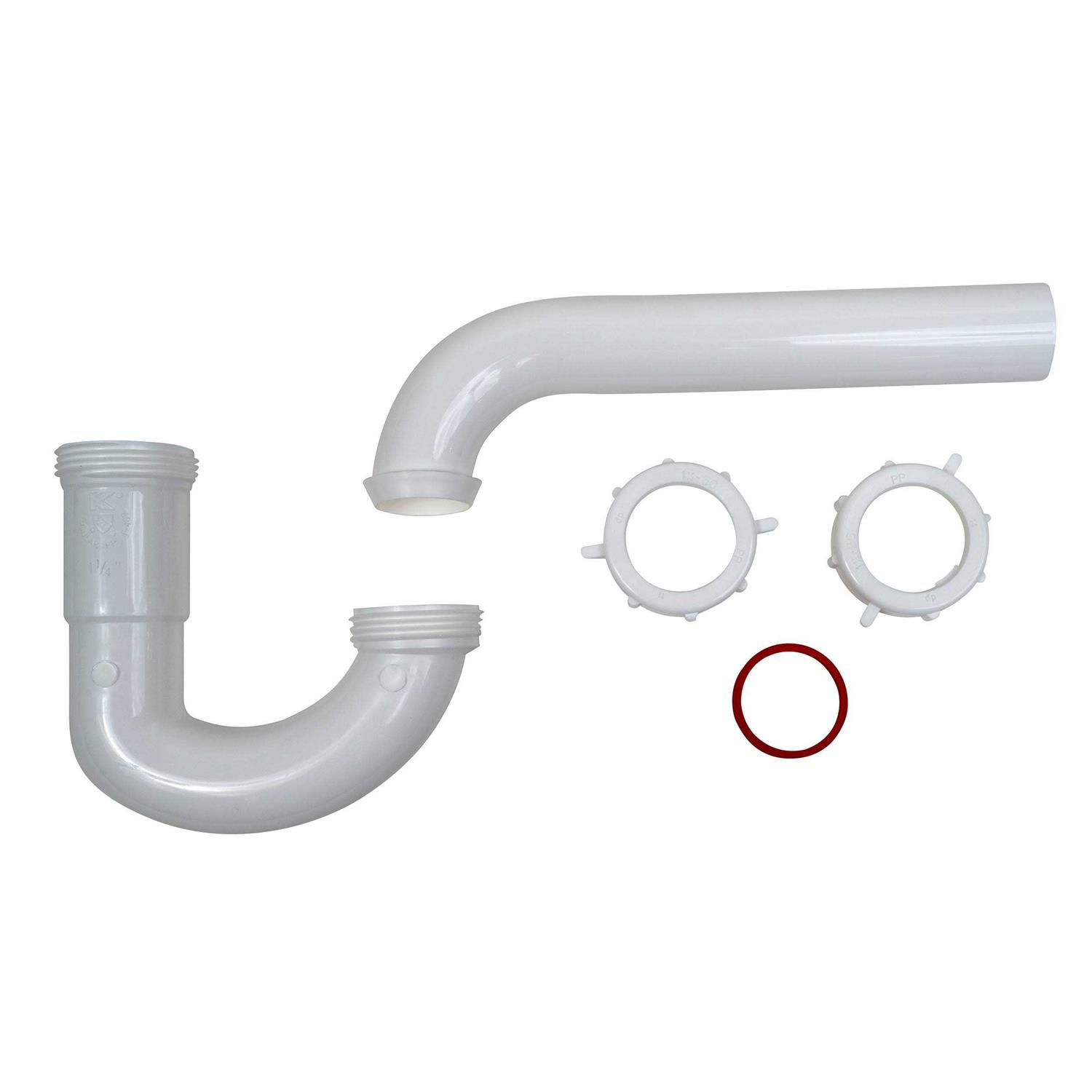 Plumb Pak P-Trap White Plastic - Image 4