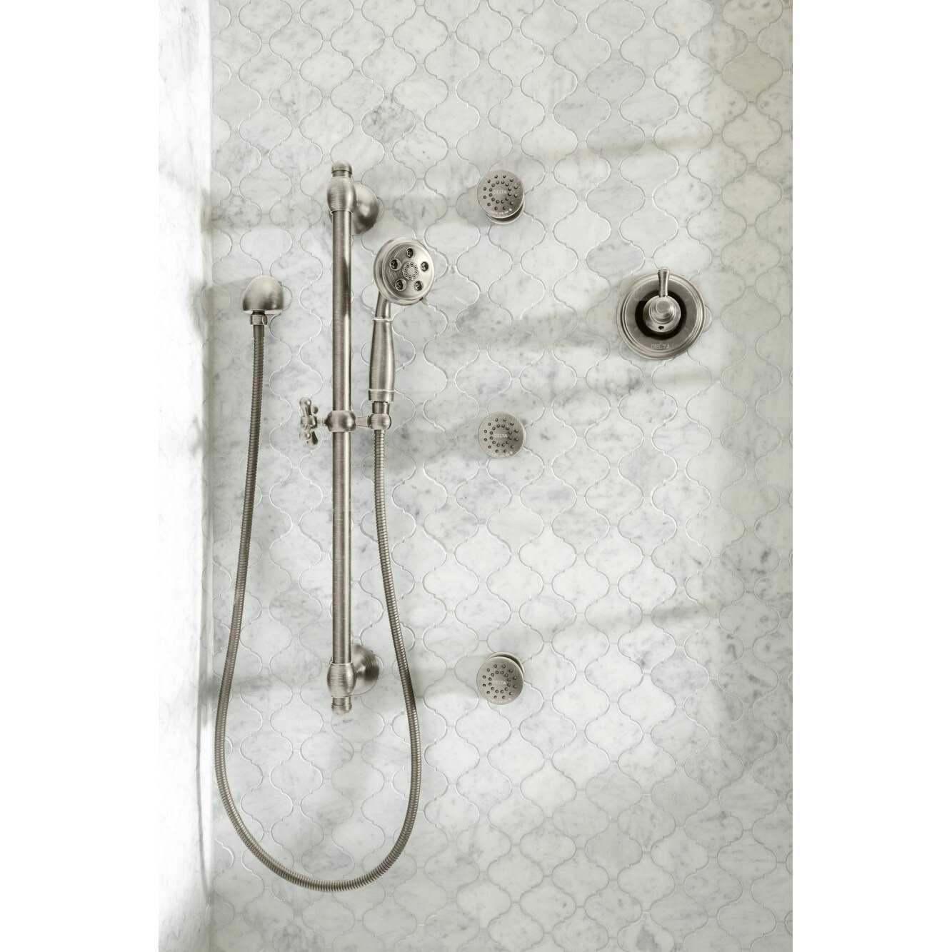 Delta H2Okinetic 3-Setting Slide Bar Hand Shower 51308 - Image 3