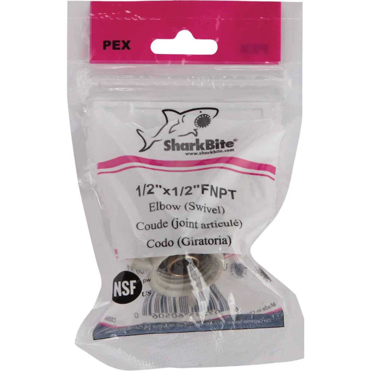 SharkBite Brass PEX Swivel Elbow - Image 3