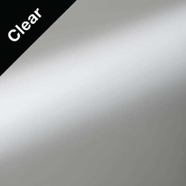 Delta Contemporary 33 in. W x 64-3/4 in. H Semi-Frameless Pivot Shower Door in Chrome with 1/4 in. Tempered Clear Glass - Image 3