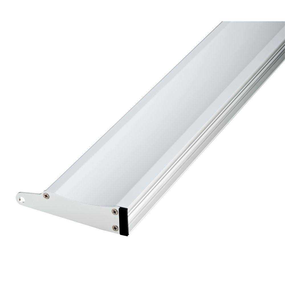 Delta Contemporary 33 in. W x 64-3/4 in. H Semi-Frameless Pivot Shower Door in Chrome with 1/4 in. Tempered Clear Glass - Image 5