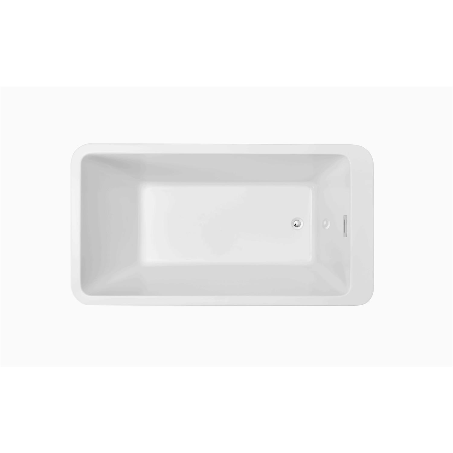 Streamline Soaking Freestanding Tub and Tray With Internal Drain - Image 3