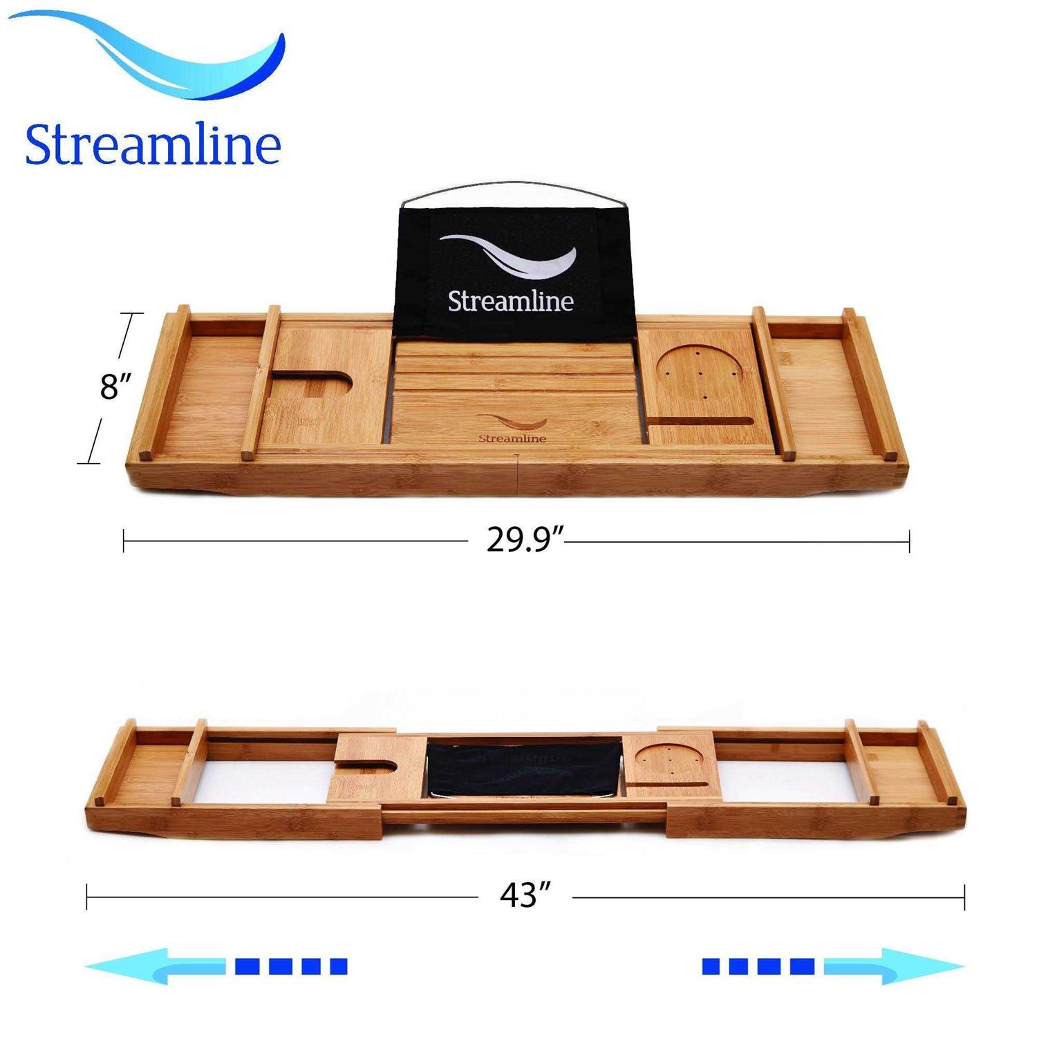 Streamline Soaking Freestanding Tub and Tray With Internal Drain - Image 5