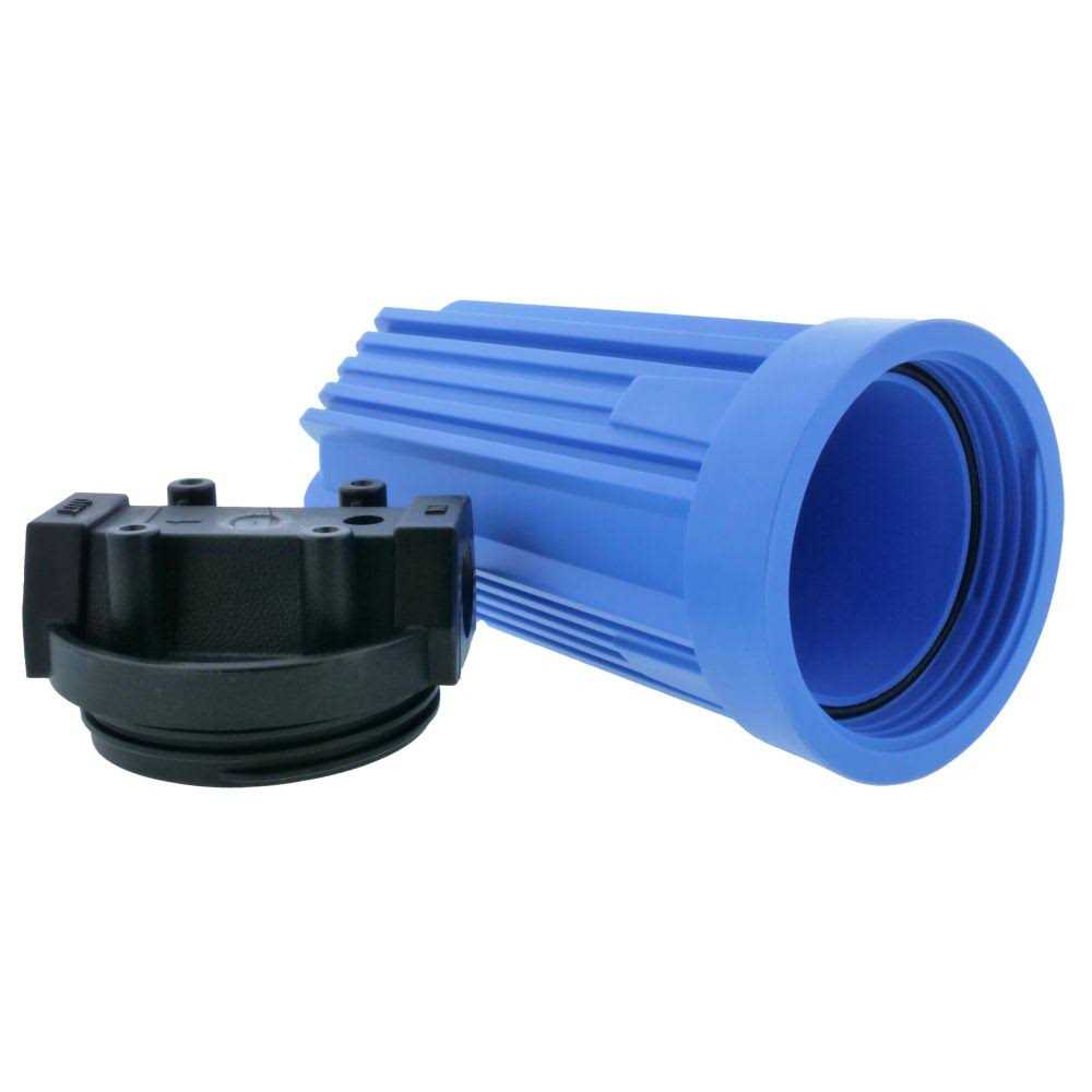 Pentek 150068 10 Standard Water Filter Housing Black/Blue No PR - Image 4