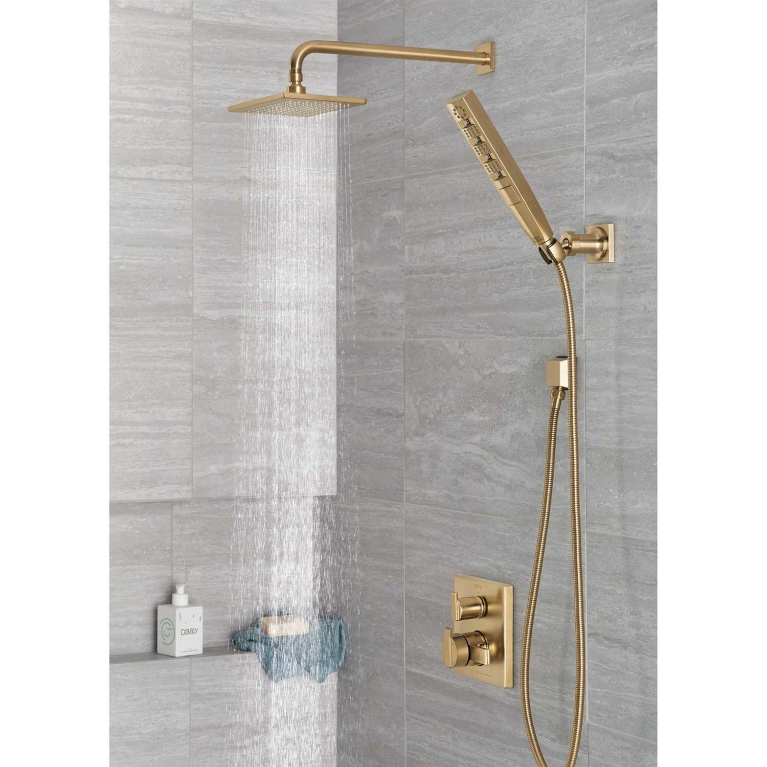 Delta Ara Angular Modern Monitor 17 Series Valve Trim with 3-Setting Integrated Diverter - Image 5