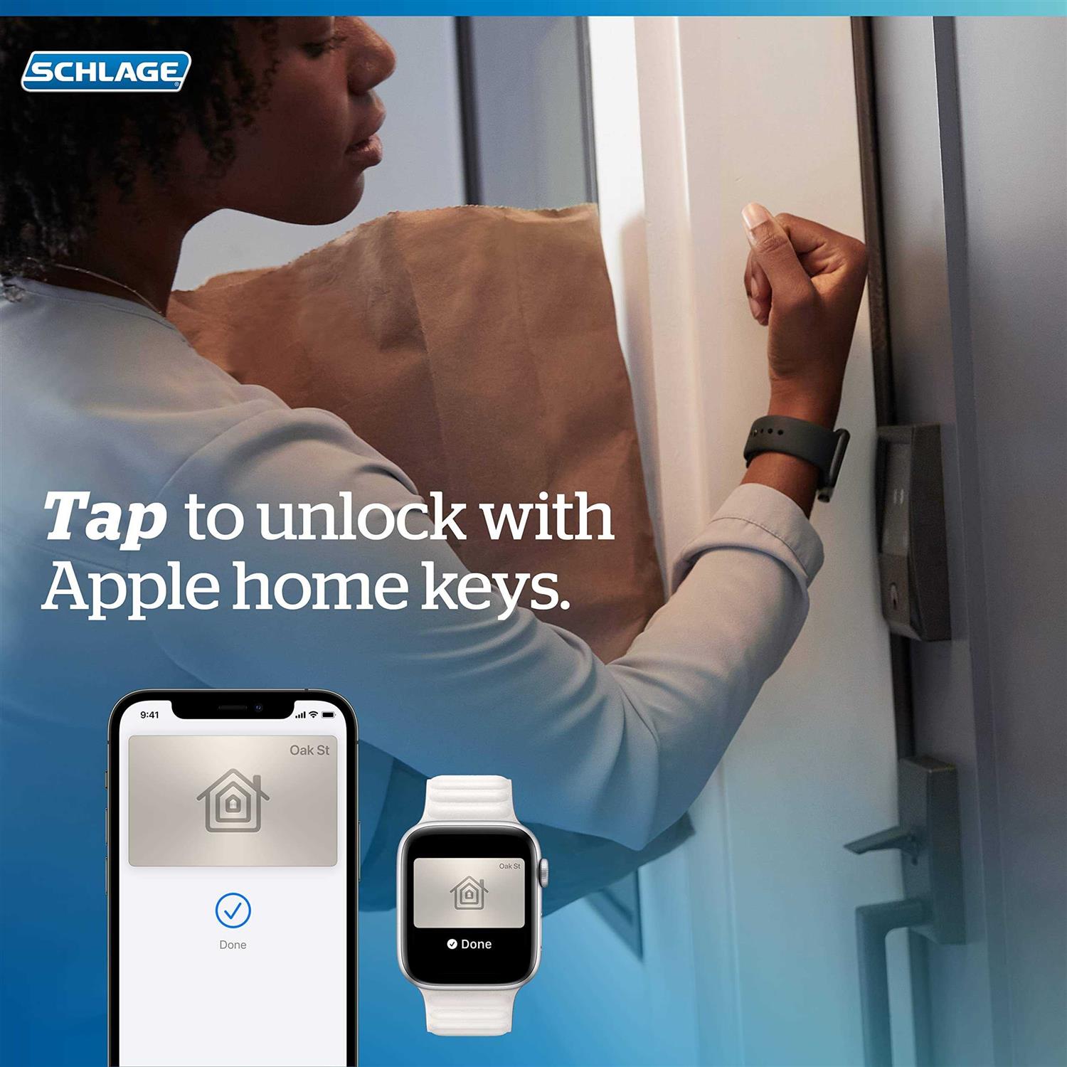 Schlage Camelot Encode Plus Smart WiFi Deadbolt - Image 3