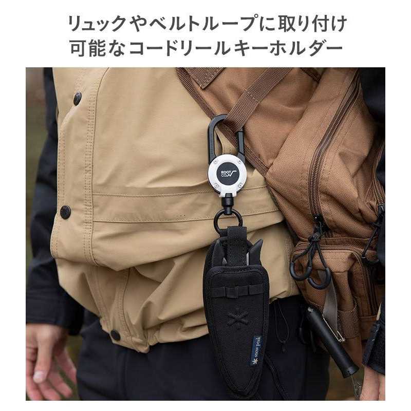 ROOT CO. GRAVITY MAGREEL 360 Carabiner Reel with built-in magnet - Image 5