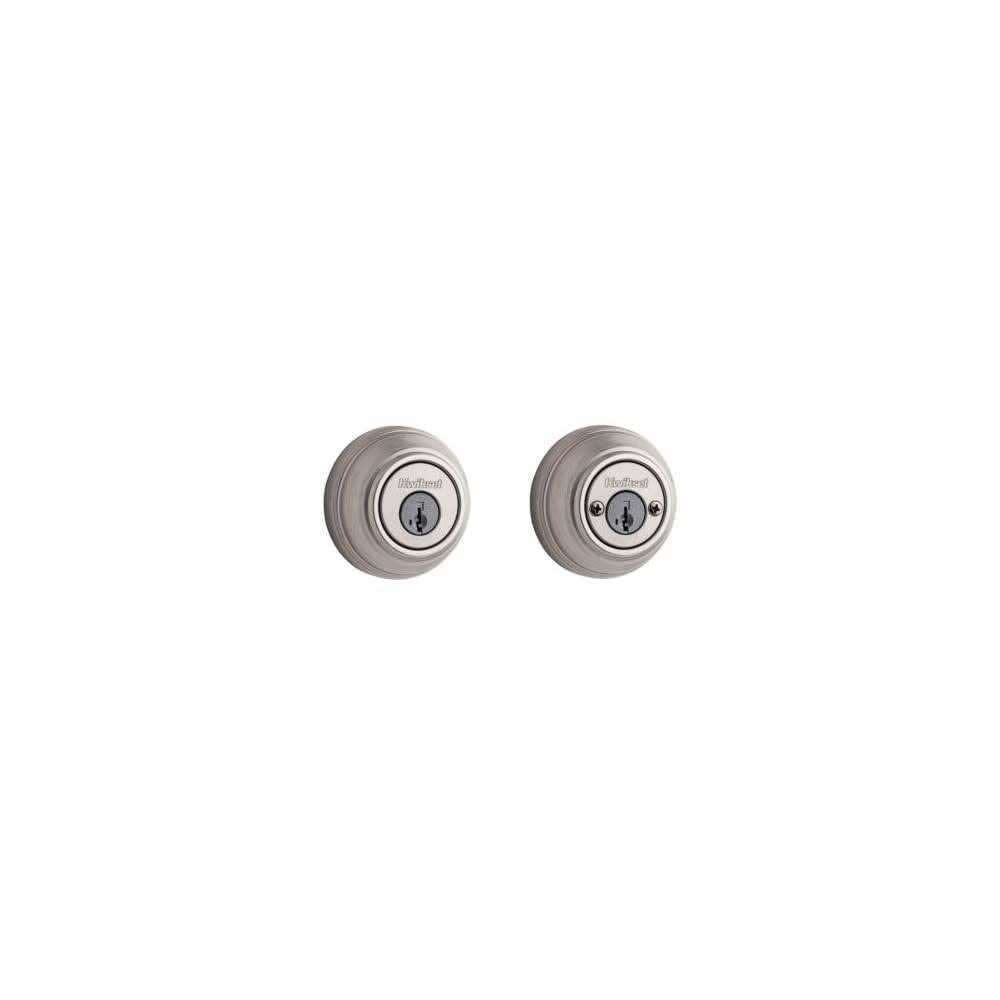 Kwikset SmartKey Satin Nickel Metal Deadbolt - Image 4