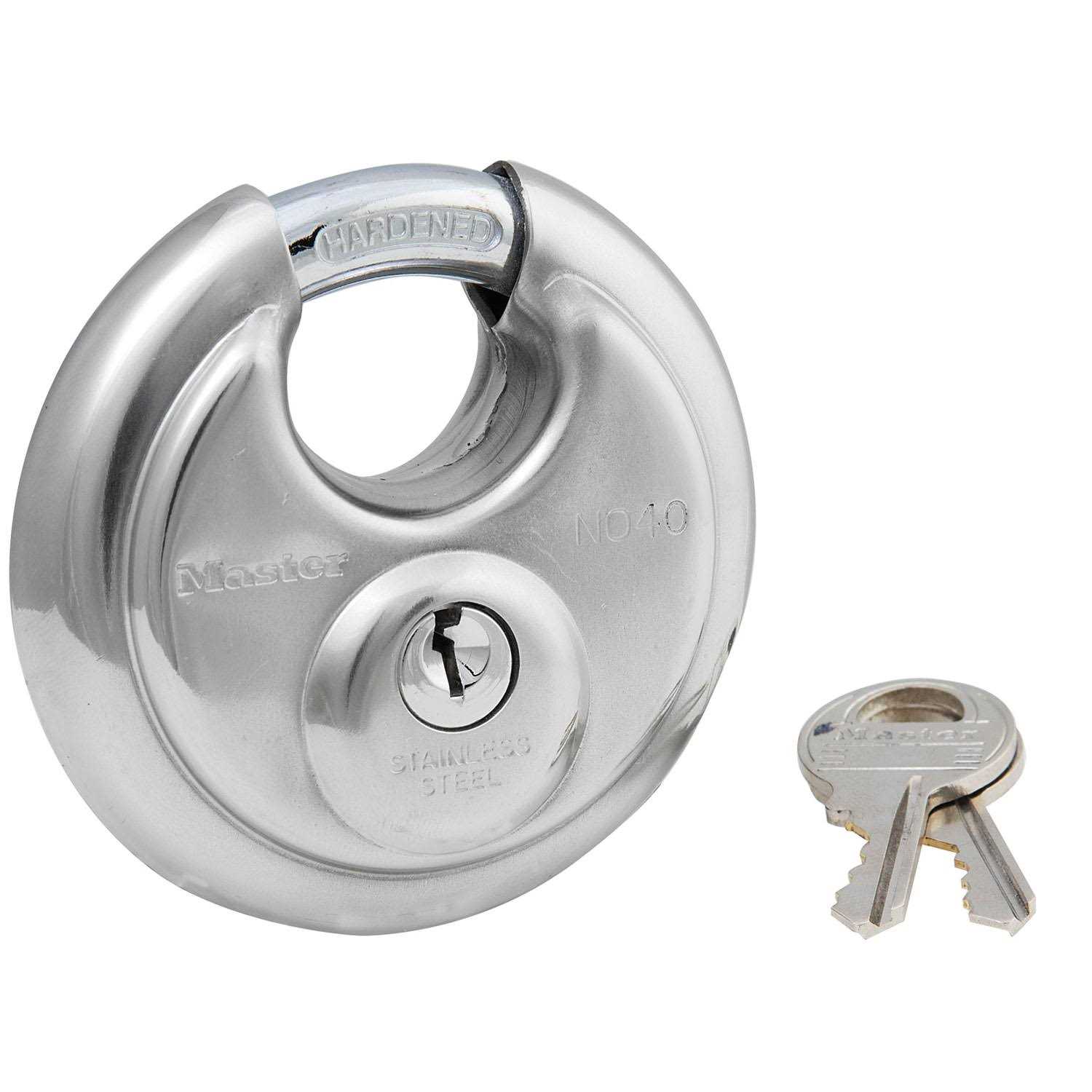Master Lock 40D Keyed padlock,different,2-3/4w - Image 3