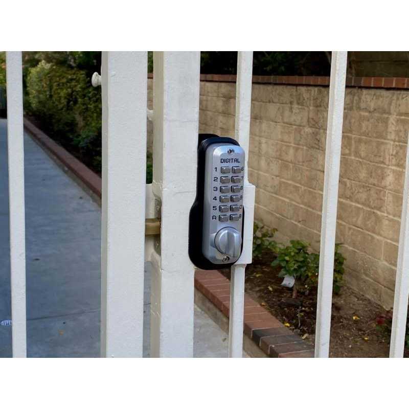 Lockey Keyless Double Combination Mechanical Deadbolt - Image 3