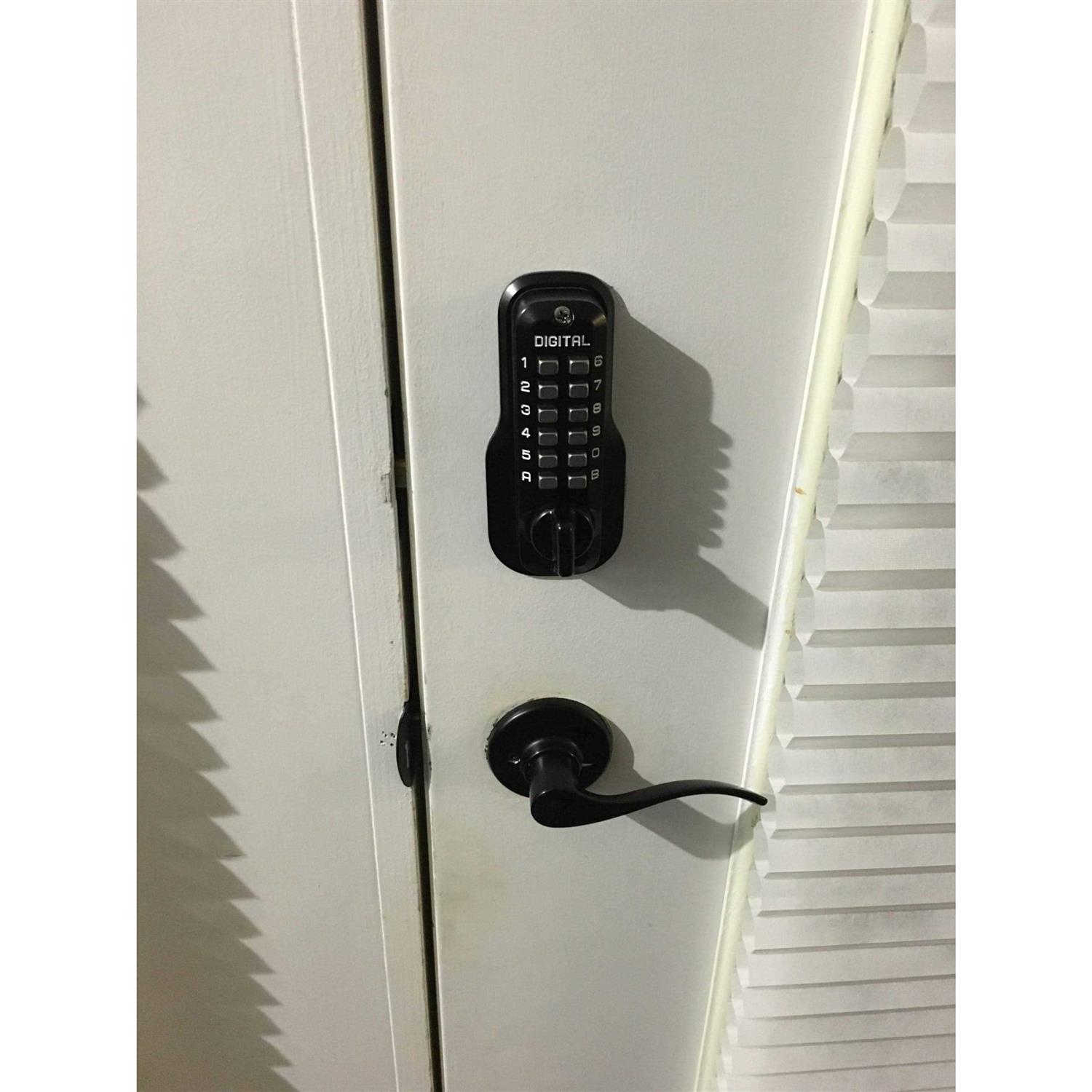 Lockey Keyless Double Combination Mechanical Deadbolt - Image 5