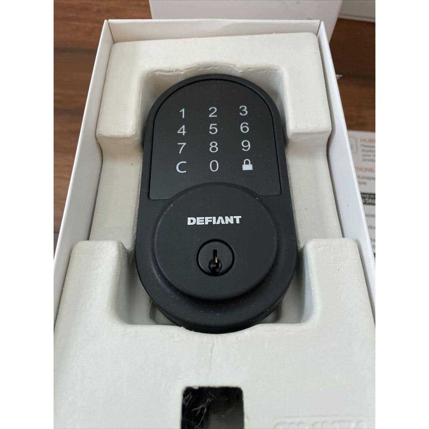 Defiant Round Smart Wi-Fi Deadbolt Powered by Hubspace - Image 5