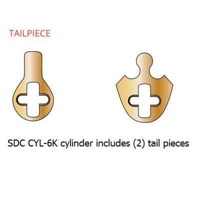 SDC CYL-6KAQ Mortise Cylinder - Image 4