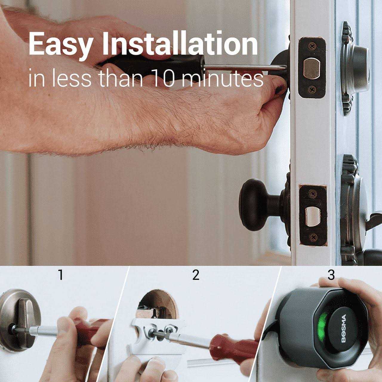 Bosma Aegis Wi-Fi Bluetooth Smart Door Lock with Gateway - Image 4