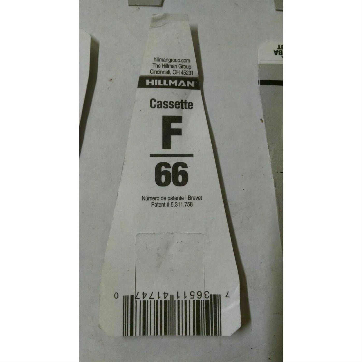 Lowe's Nickel Plated Brass House Entry Key Blank - Image 4