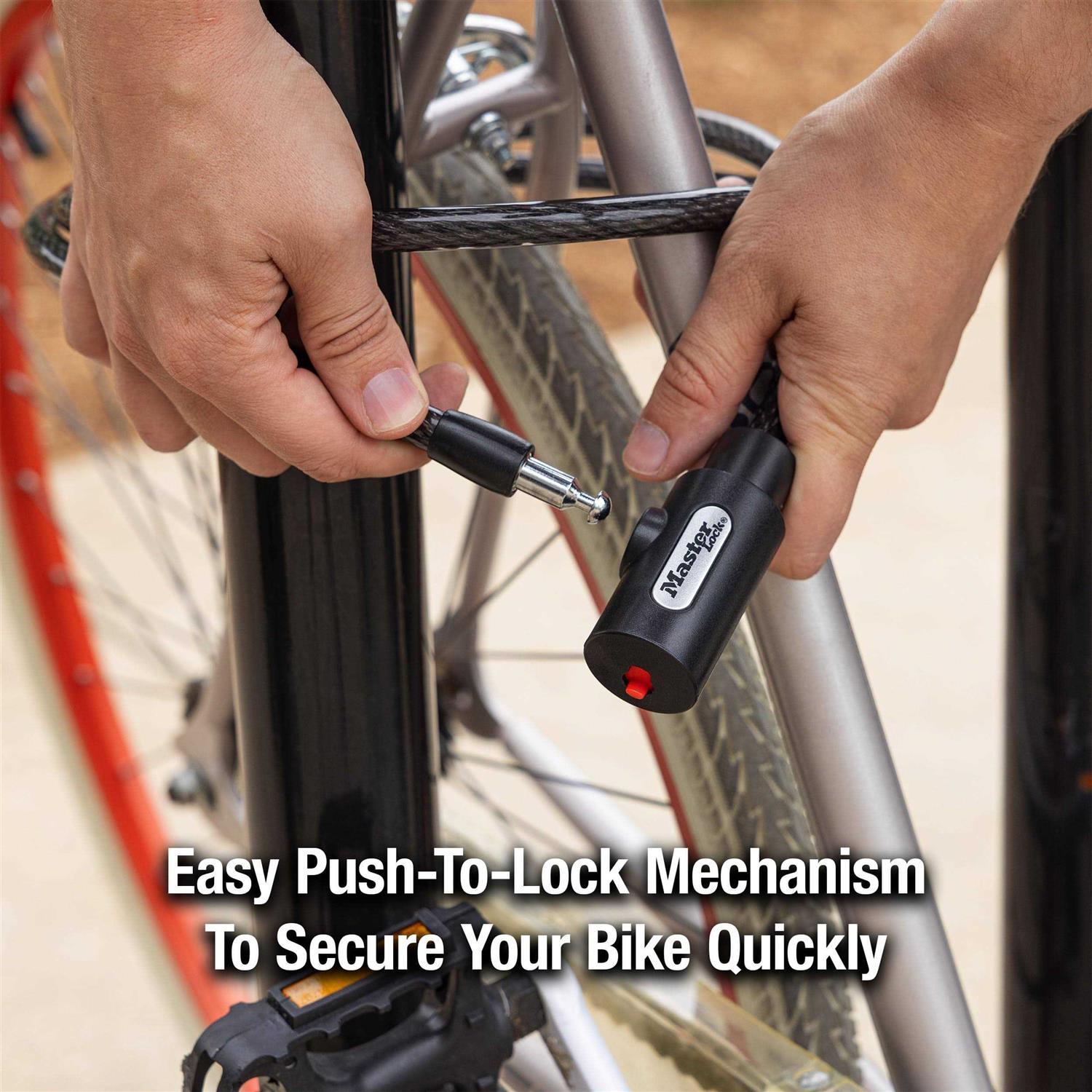 Master Lock Cable Lock with Key - Image 5