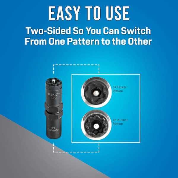 Jonard Tools Slam Lock Star Key for LK & LB Patterns SSK-70 - Image 4